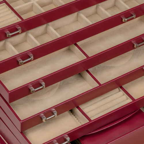 Windrose Merino rood