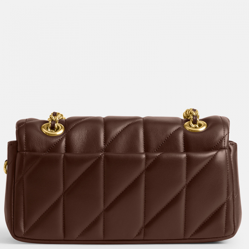 Coach Quilted Tabby 20 bruin