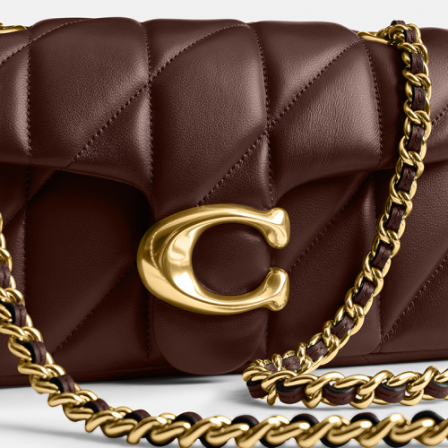 Coach Quilted Tabby 20 bruin