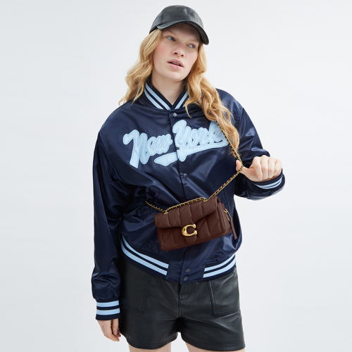 Coach Quilted Tabby 20 bruin