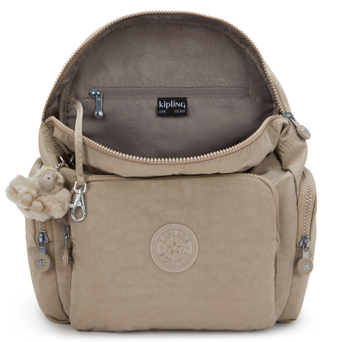 Kipling City Zip S taupe