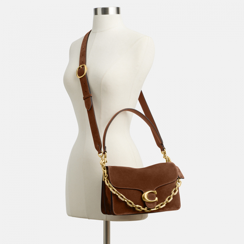 Coach Tabby Chain bruin