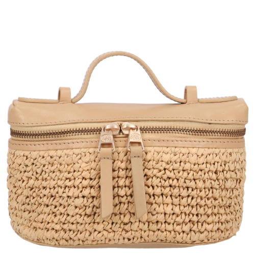 Fred De La Bretoniere Lori Raffia beige
