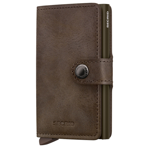Secrid Miniwallet Vintage bruin