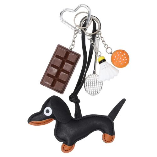 Flora & Co Cute Keychain zwart