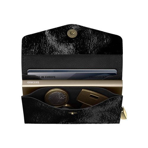 Secrid Envelope Wallet Naplak Premium zwart