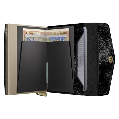 Secrid Envelope Wallet Naplak Premium zwart