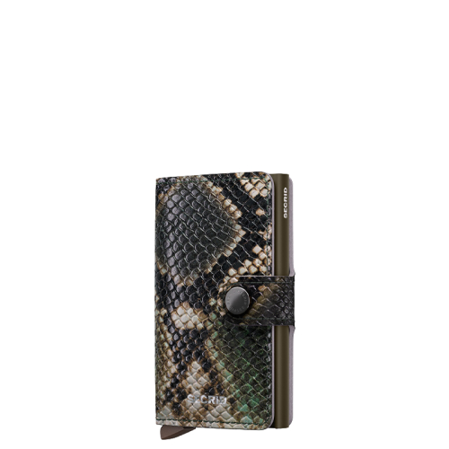 Secrid Miniwallet Serpent groen
