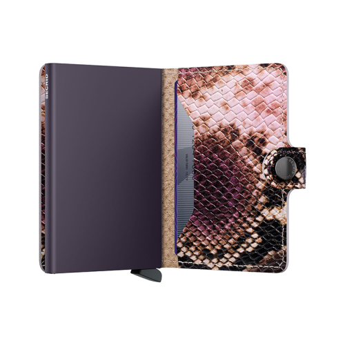 Secrid Miniwallet Serpent paars