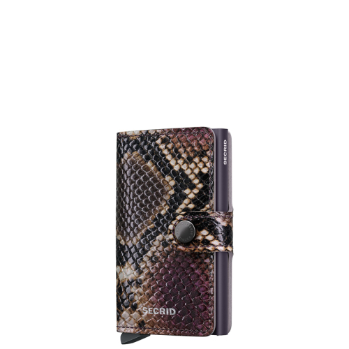 Secrid Miniwallet Serpent paars