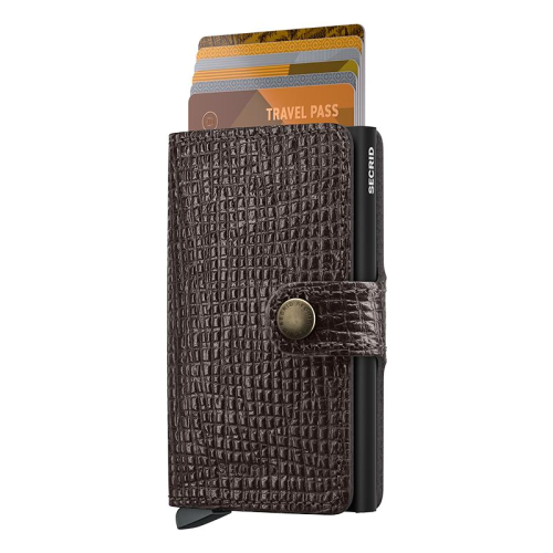 Secrid Miniwallet Palmellato bruin