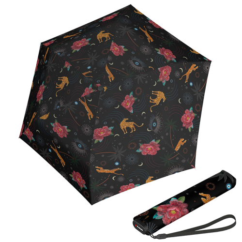 Knirps US 050 Ultra Light Slim zwart