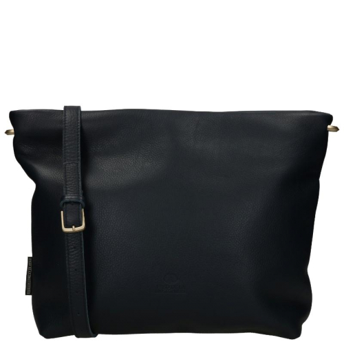 Fred de la Bretoniere Shopper Shoppingbag M Suede Blue (8154) | The Little  Green Bag